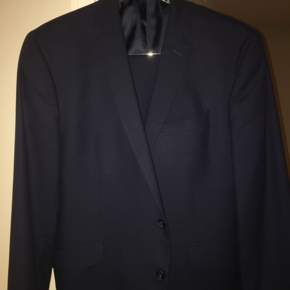 Navy Suit 46R